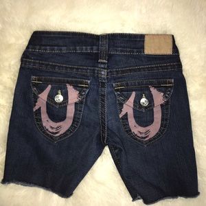 True religion jean shorts